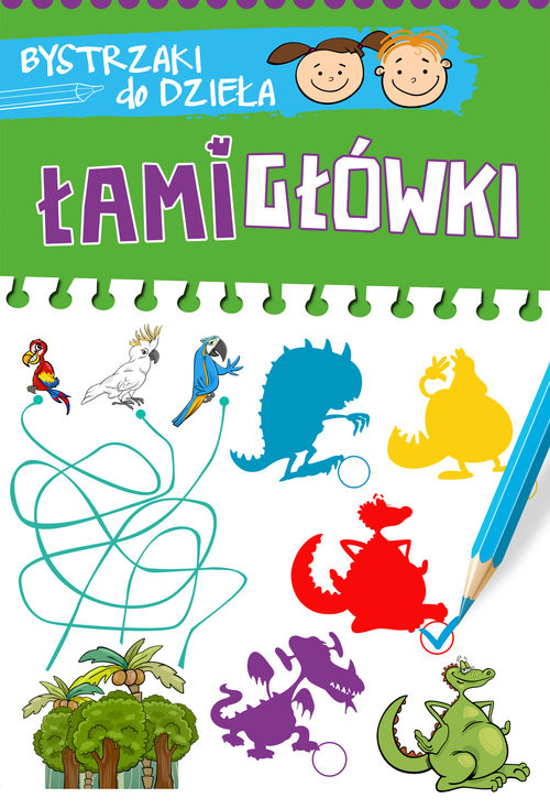 okładka Bystrzaki do dzieła. Łamigłówki książka