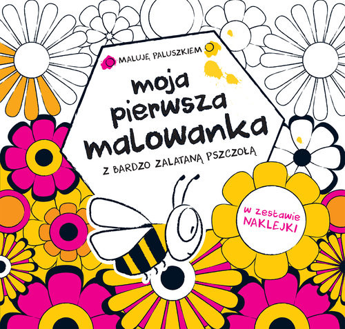 okładka Moja pierwsza malowanka. Pszczoła książka