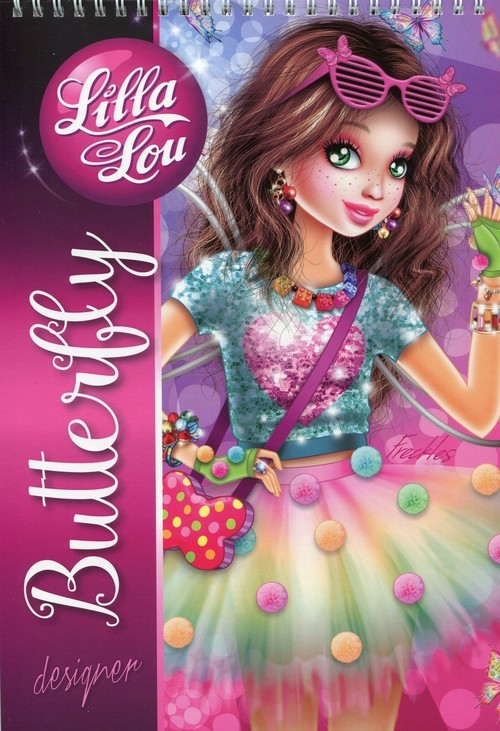 okładka Lilla Lou designer Butterfly książka