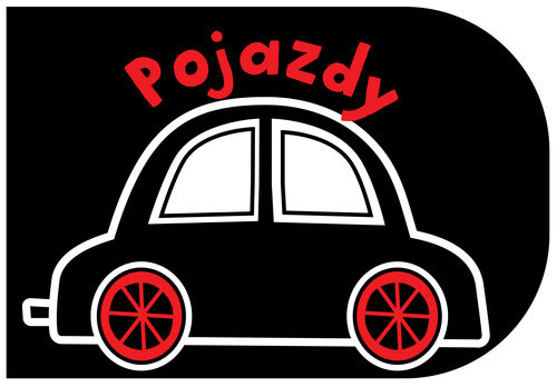 okładka Pojazdy. Czarno-białe książka