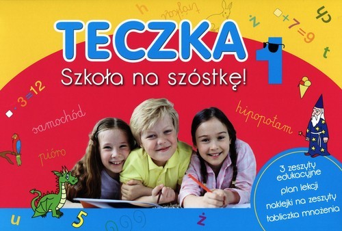 okładka Szkoła na szóstkę. Teczka 1 książka