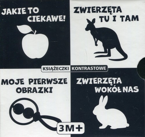 okładka Kontrastowe książeczki. Box 3m+ książka