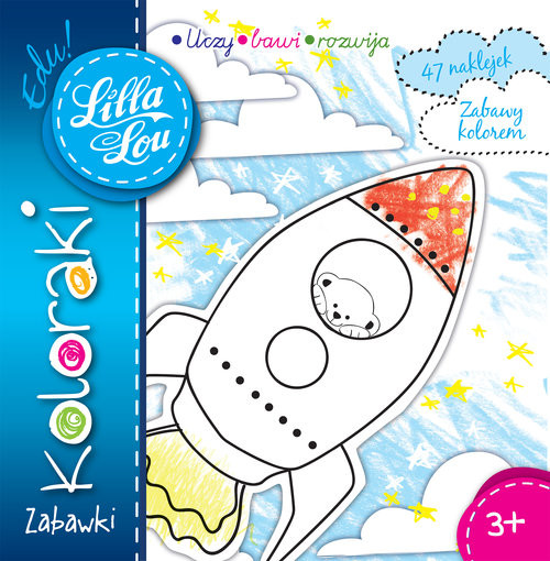 okładka Lilla Lou Koloraki Zabawki książka