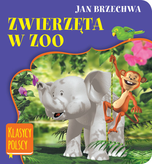 okładka Zwierzęta w zoo książka | Jan Brzechwa