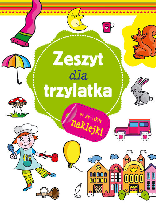 okładka Zeszyt mądrego malucha. Zeszyt dla trzylatka książka