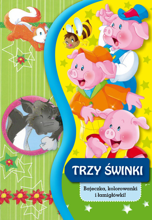 okładka Trzy świnki. Kieszonkowe bajeczki książka