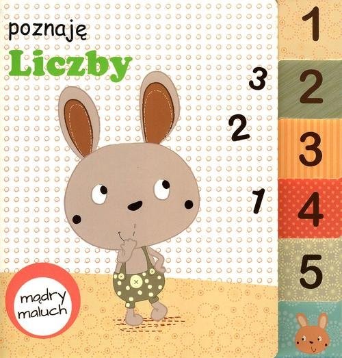 okładka Mądry maluch. Poznaję liczby książka