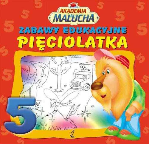 okładka Zabawy edukacyjne pięciolatka książka