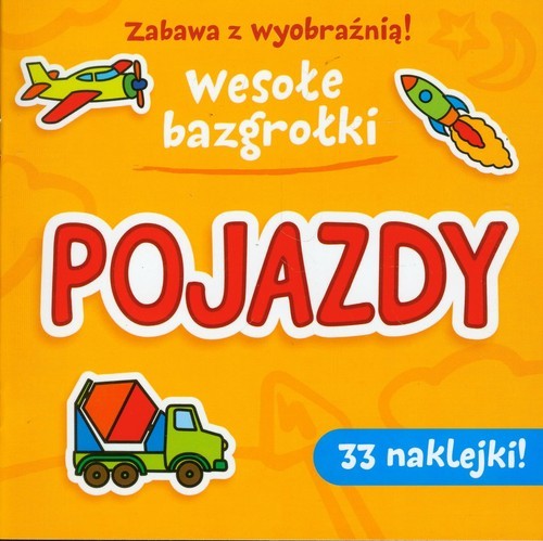 okładka Wesołe bazgrołki. Pojazdy książka | Krystyna Bardos