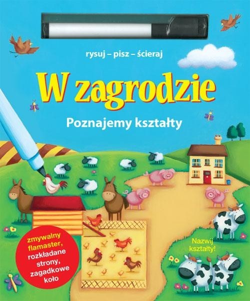 okładka W zagrodzie. Poznajemy kształty książka