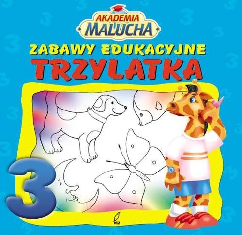 okładka Zabawy edukacyjne trzylatka książka