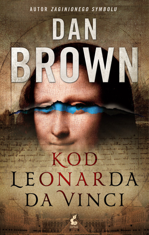 okładka Kod Leonarda da Vinci książka | Dan Brown
