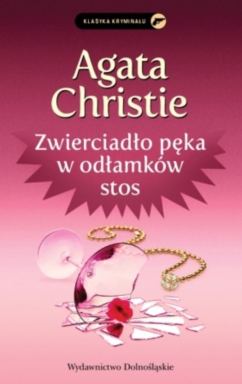 okładka Zwierciadło pęka w odłamków stos książka | Agata Christie