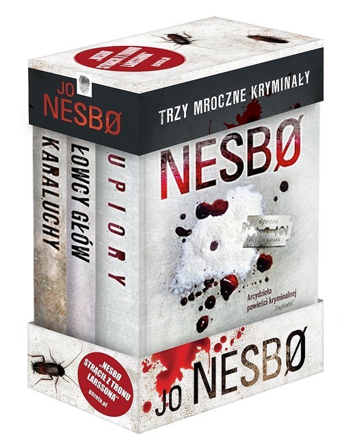 okładka Karaluchy / Upiory / Łowcy głów. Pakiet książka | Jo Nesbø
