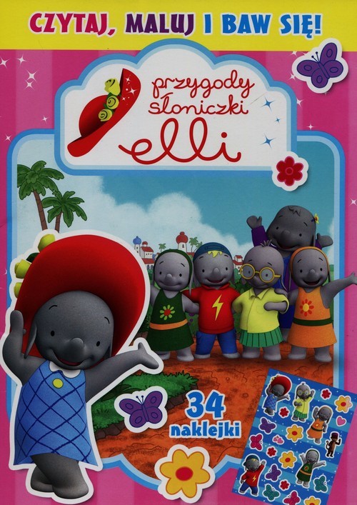 okładka Przygody słoniczki Elli książka