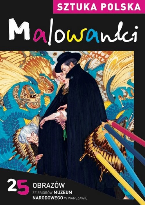 okładka Sztuka polska. Malowanki książka | Rzontkowska Katarzyna