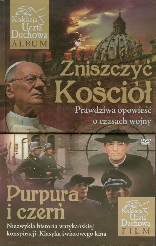 okładka Zniszczyć Kościół. Prawdziwa opowieść o czasach wojny + DVD książka