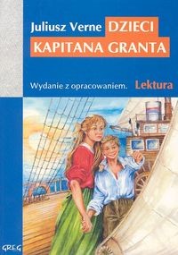 okładka Dzieci kapitana Granta Wydanie z opracowaniem książka | Juliusz Verne