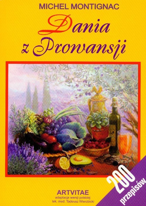 okładka Dania z Prowansji książka | Michel Montignac