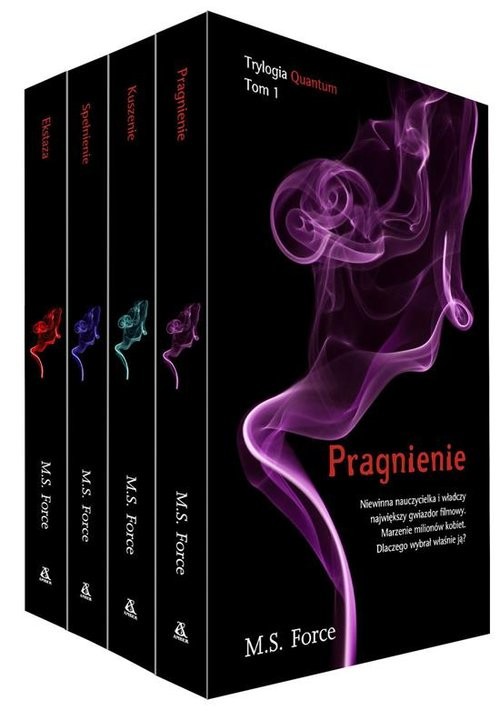 okładka Pragnienie / Kuszenie / Spełnienie / Ekstaza pakiet książka | M.S. Force