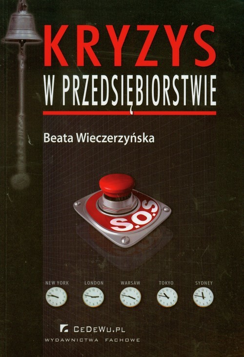 okładka Kryzys w przedsiębiorstwie książka | Beata Wieczerzyńska