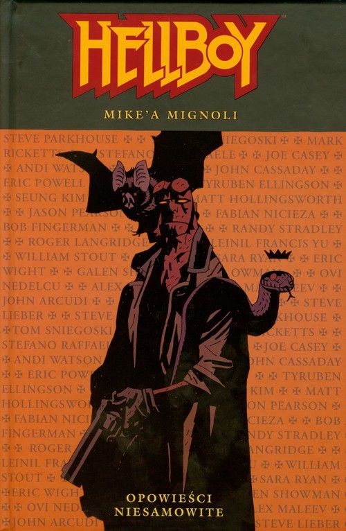 okładka Obrazy Grozy Hellboy Opowieści niesamowite Komiks książka