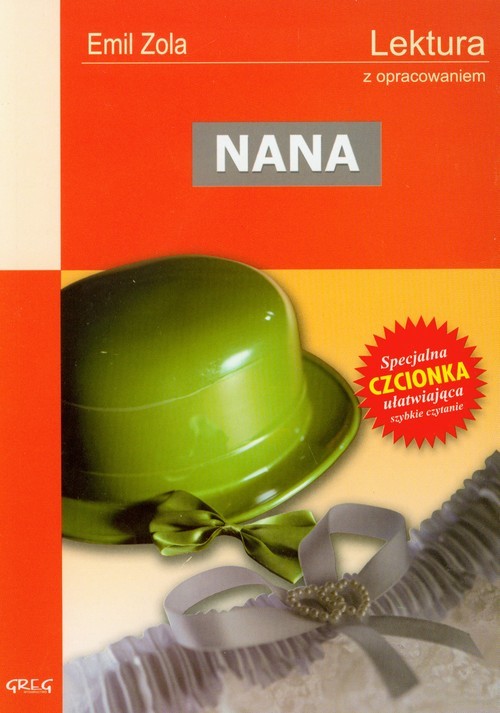 okładka Nana Lektura z opracowaniem książka | Emil Zola