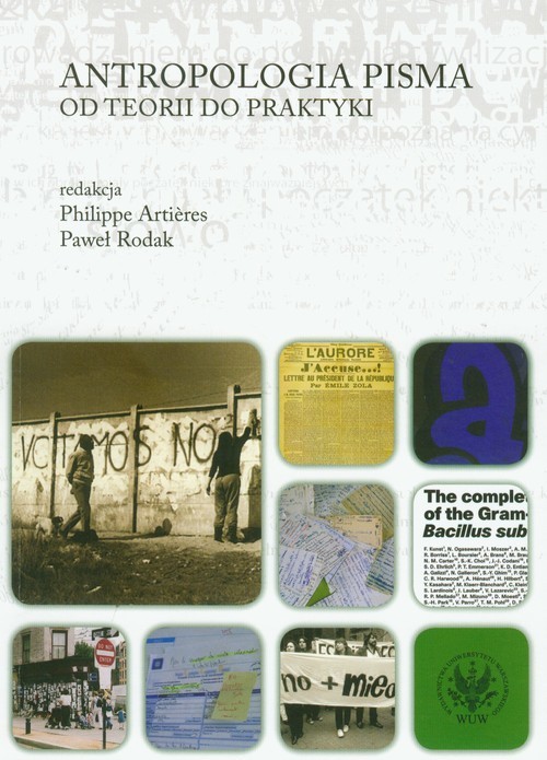 okładka Antropologia pisma Od teorii do praktyki książka