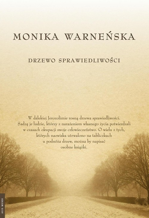 okładka Drzewo Sprawiedliwości książka | Monika Warneńska