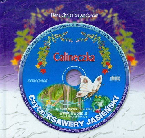 okładka Calineczka z płytą CD książka | Hans Christian Andersen