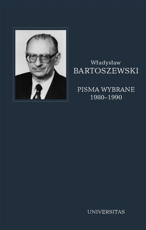 okładka Pisma wybrane Tom 4 1980-1990 książka | Władysław Bartoszewski