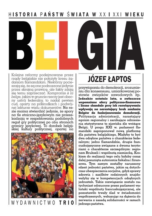 okładka Belgia książka | Łaptos Józef