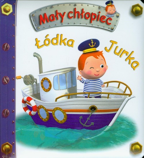 okładka Łódka Jurka Mały chłopiec książka