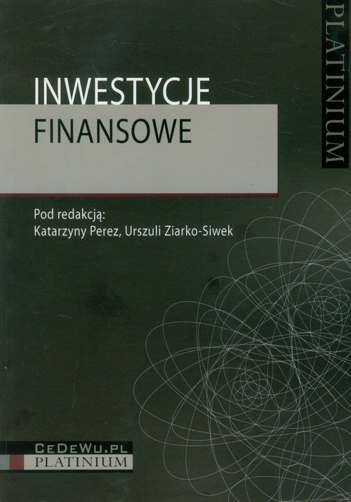 okładka Inwestycje finansowe książka