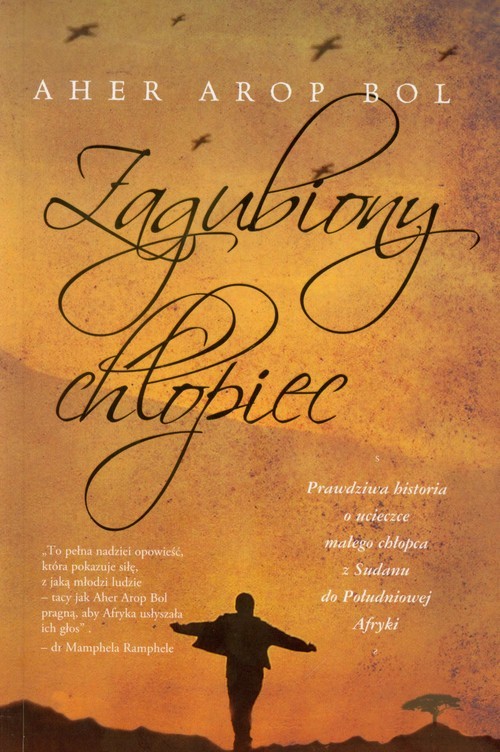 okładka Zagubiony chłopiec książka | Aher Arop Bol