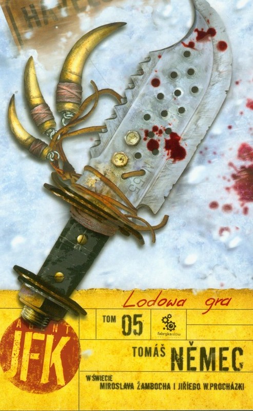 okładka Agent JFK 5 Lodowa gra książka | Nemec Tomas