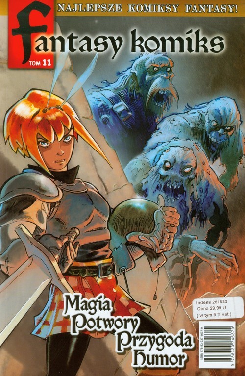 okładka Fantasy Komiks Tom 11 książka