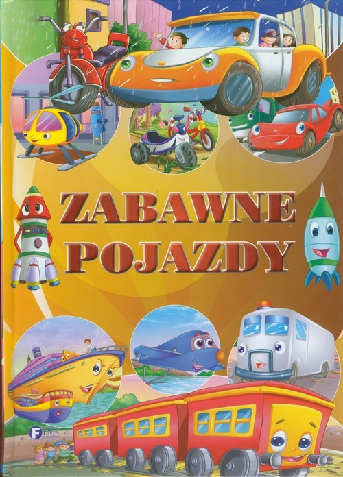 okładka Zabawne pojazdy książka