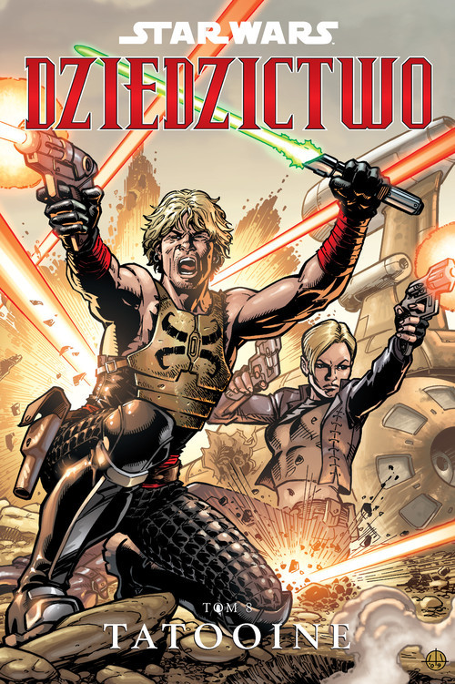 okładka Star Wars Dziedzictwo Tom 8 Tatooine książka | John Ostrander, Jan Duursem