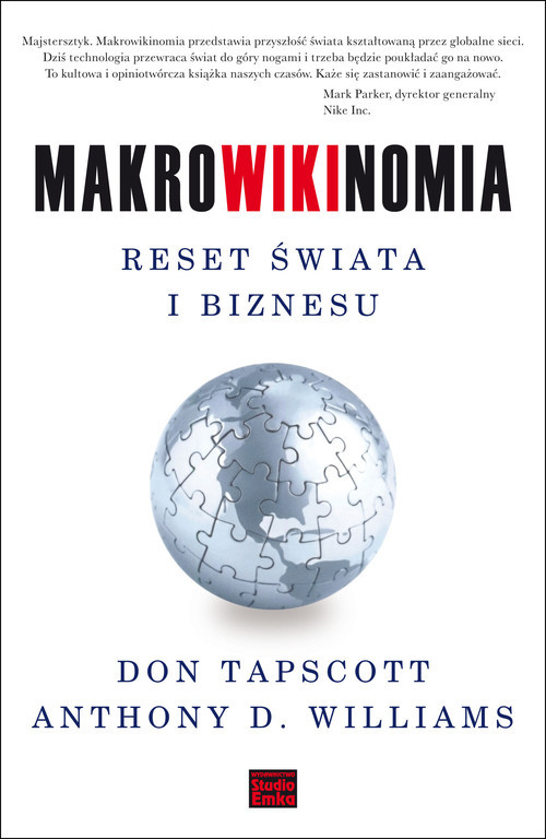 okładka Makrowikinomia Reset świata i biznesu książka | Don Tapscott, Anthony Williams