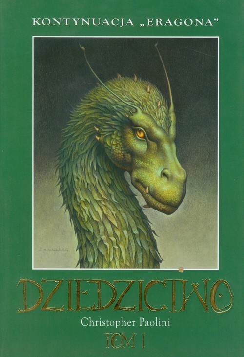 okładka Dziedzictwo Tom 1 książka | Christopher Paolini