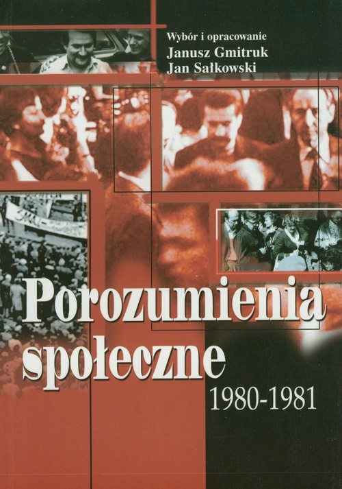 okładka Porozumienia społeczne 1980-1981 książka
