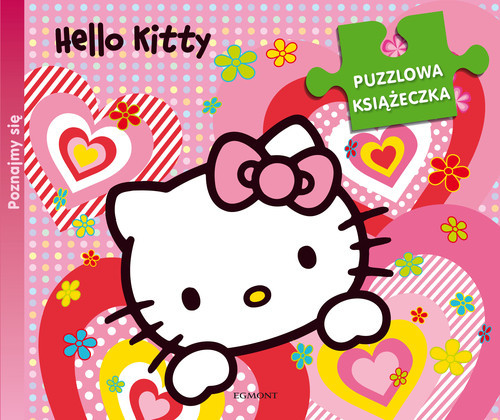 okładka Hello Kitty Poznajmy się Puzzlowa książeczka książka