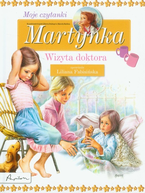 okładka Martynka Moje czytanki Wizyta doktora książka | Gilbert Delahaye
