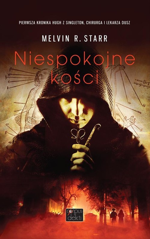 okładka Niespokojne kości książka | Melvin R. Starr