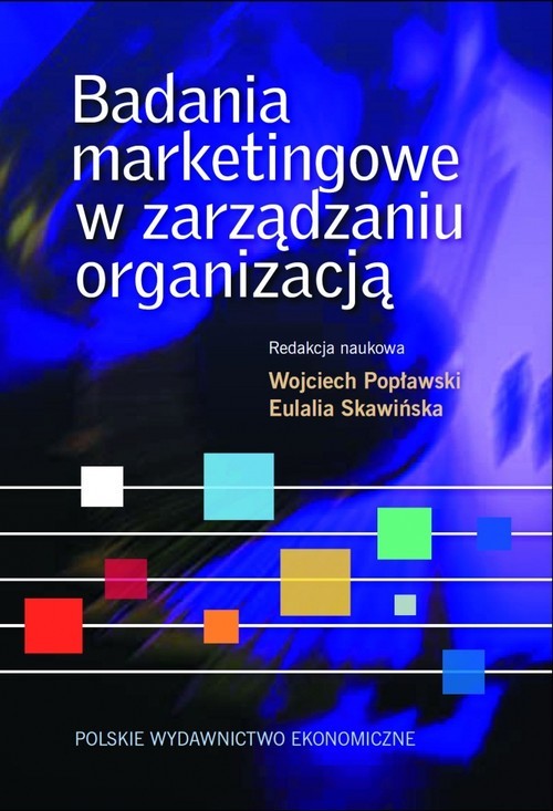 okładka Badania marketingowe w zarządzaniu organizacją książka
