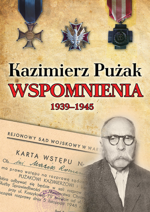 okładka Wspomnienia 1939-1945 książka | Pużak Kazimierz