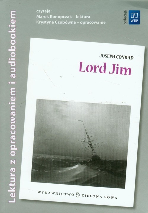 okładka Lord Jim Lektura z opracowaniem i audiobookiem książka | Joseph Conrad