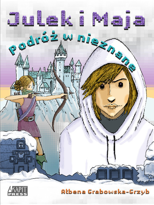 okładka Julek i Maja Podróż w nieznane książka | Ałbena Grabowska-Grzyb