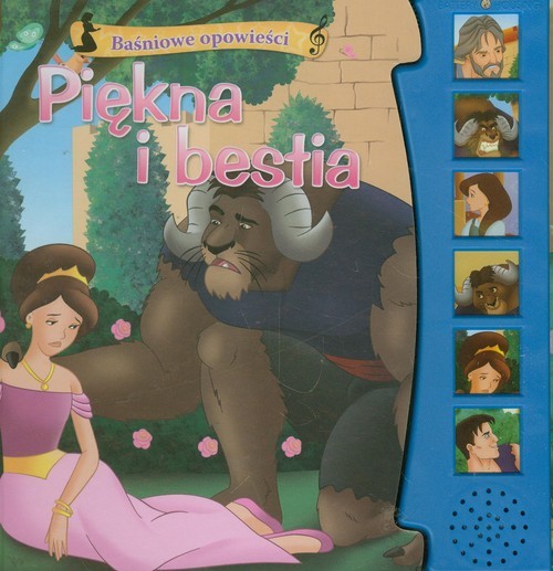 okładka Piękna i bestia Baśniowe opowieści książka | Praca Zbiorowa
